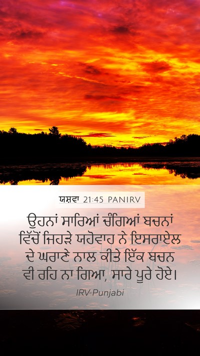 ਯਸ਼ਵਾ 21:45 PANIRV Bible Verse Image