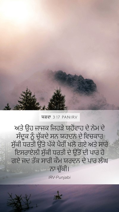 ਯਸ਼ਵਾ 3:17 PANIRV Bible Verse Image