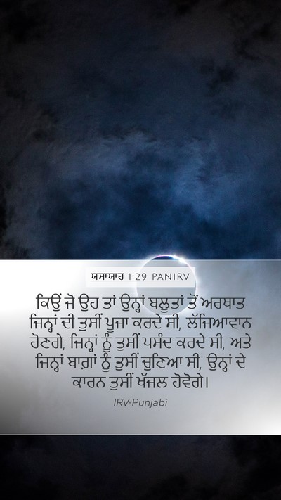 ਯਸਾਯਾਹ 1:29 PANIRV Bible Verse Image