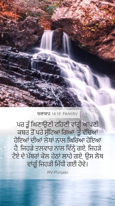 ਯਸਾਯਾਹ 14:19 PANIRV Bible Verse Image