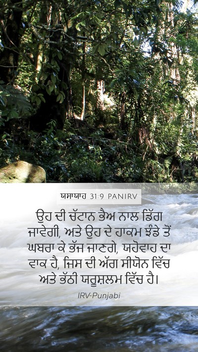 ਯਸਾਯਾਹ 31:9 PANIRV Bible Verse Image
