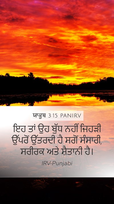 ਯਾਕੂਬ 3:15 PANIRV Bible Verse Image