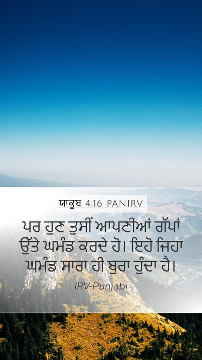 ਯਾਕੂਬ 4:16 PANIRV Bible Verse Image