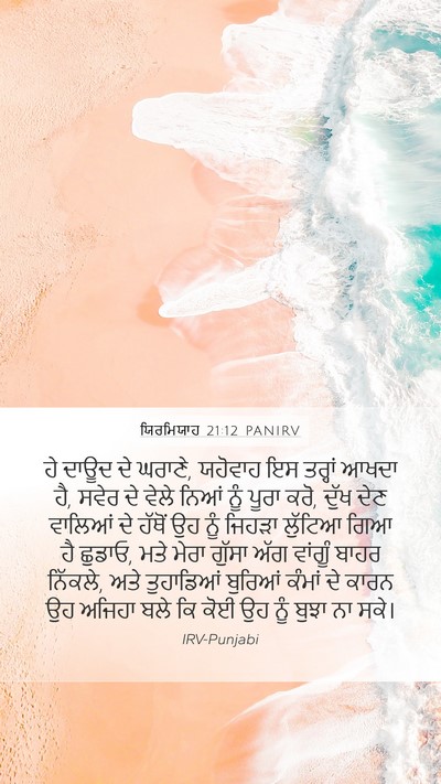 ਯਿਰਮਿਯਾਹ 21:12 PANIRV Bible Verse Image