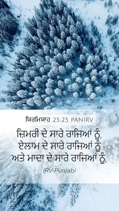 ਯਿਰਮਿਯਾਹ 25:25 PANIRV Bible Verse Image