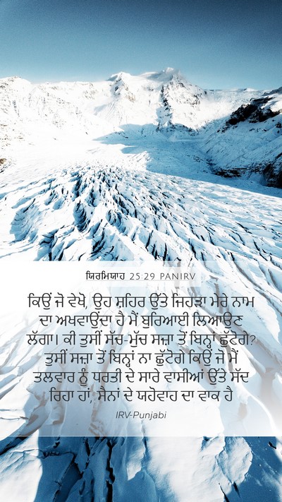 ਯਿਰਮਿਯਾਹ 25:29 PANIRV Bible Verse Image