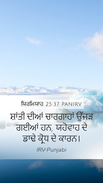 ਯਿਰਮਿਯਾਹ 25:37 PANIRV Bible Verse Image