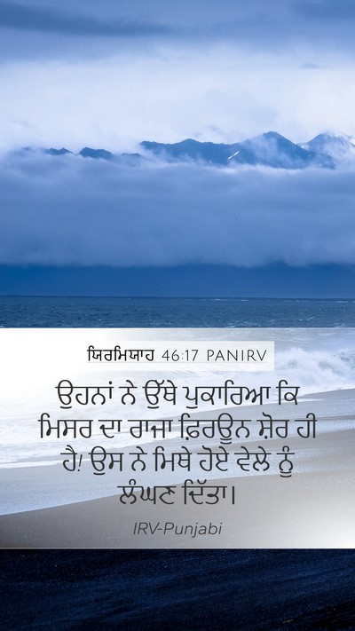 ਯਿਰਮਿਯਾਹ 46:17 PANIRV Bible Verse Image