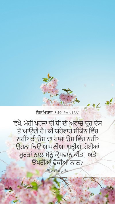 ਯਿਰਮਿਯਾਹ 8:19 PANIRV Bible Verse Image
