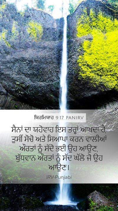 ਯਿਰਮਿਯਾਹ 9:17 PANIRV Bible Verse Image