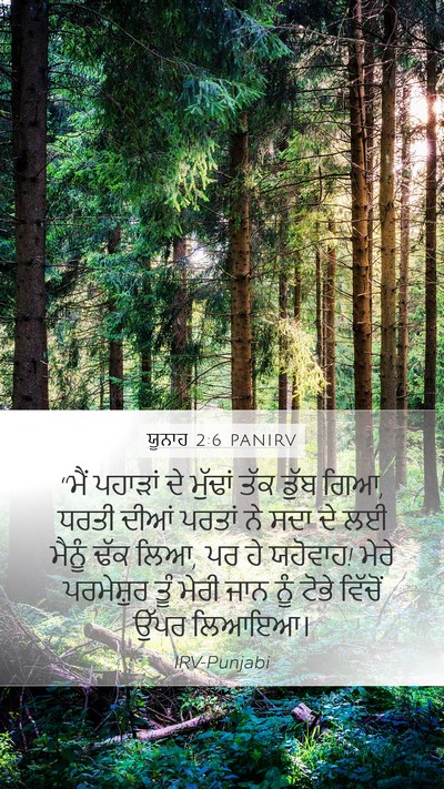 ਯੂਨਾਹ 2:6 PANIRV Bible Verse Image