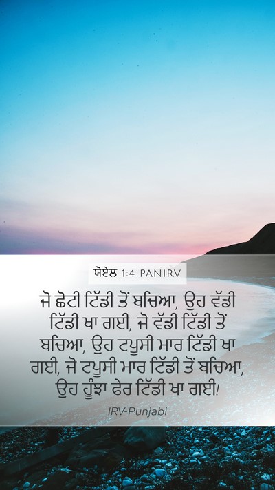 ਯੋਏਲ 1:4 PANIRV Bible Verse Image