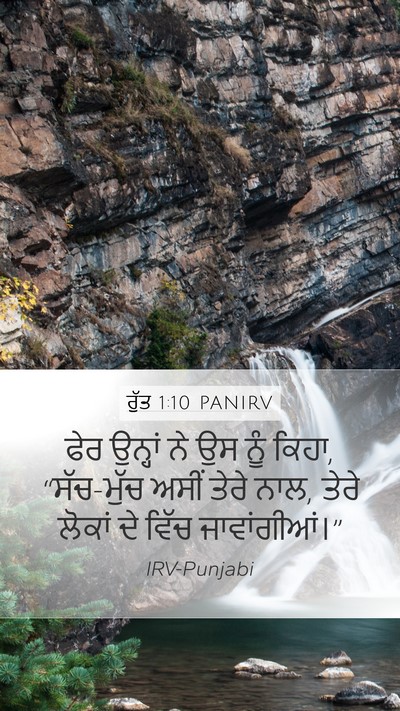 ਰੁੱਤ 1:10 PANIRV Bible Verse Image