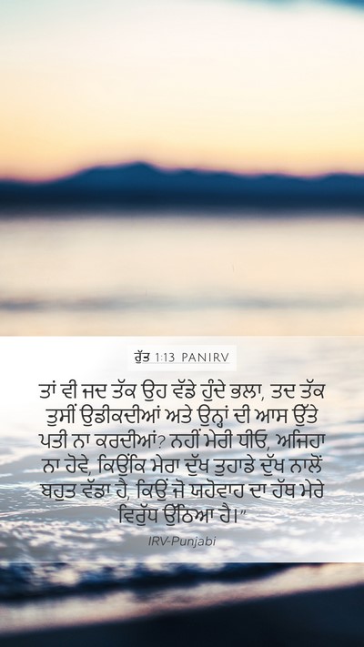 ਰੁੱਤ 1:13 PANIRV Bible Verse Image