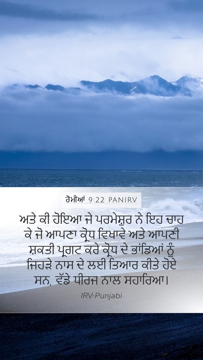 ਰੋਮੀਆਂ 9:22 PANIRV Bible Verse Image