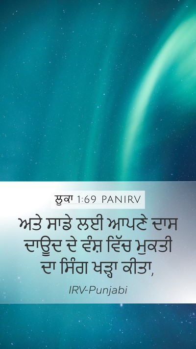 ਲੂਕਾ 1:69 PANIRV Bible Verse Image
