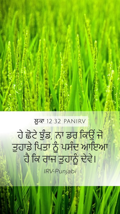 ਲੂਕਾ 12:32 PANIRV Bible Verse Image