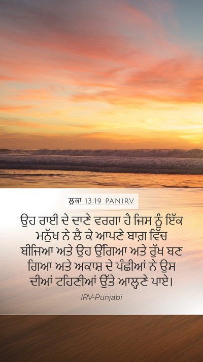ਲੂਕਾ 13:19 PANIRV Bible Verse Image