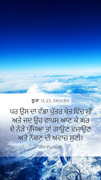 ਲੂਕਾ 15:25 PANIRV Bible Verse Image