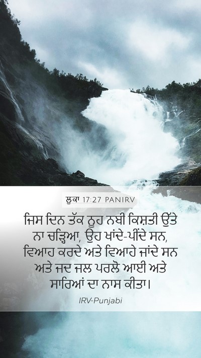 ਲੂਕਾ 17:27 PANIRV Bible Verse Image