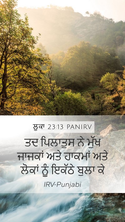 ਲੂਕਾ 23:13 PANIRV Bible Verse Image