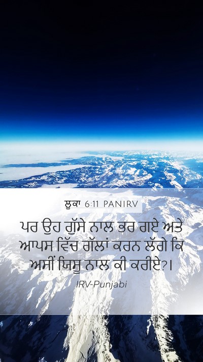 ਲੂਕਾ 6:11 PANIRV Mobile Phone Wallpaper - ਪਰ ਉਹ ਗੁੱਸੇ ਨਾਲ ਭਰ - Mobile Bible Verse Wallpaper