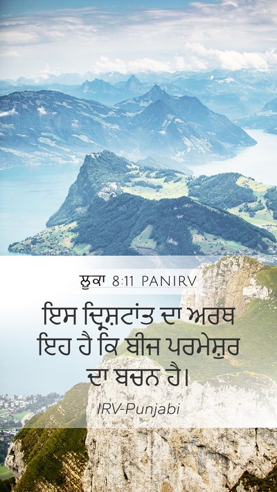 ਲੂਕਾ 8:11 PANIRV Bible Verse Image