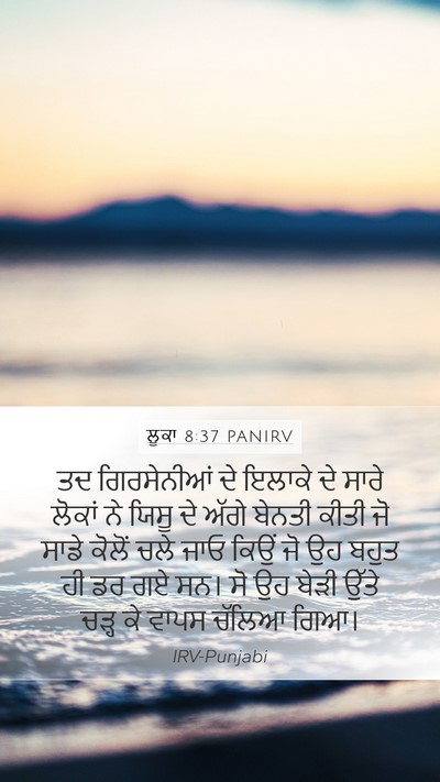 ਲੂਕਾ 8:37 PANIRV Bible Verse Image