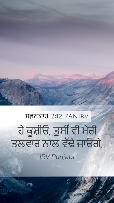 ਸਫ਼ਨਯਾਹ 2:12 PANIRV Bible Verse Image