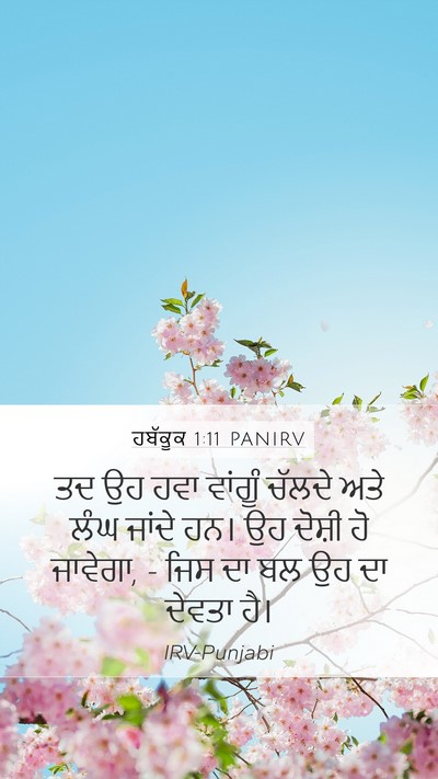 ਹਬੱਕੂਕ 1:11 PANIRV Bible Verse Image