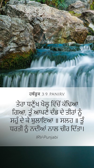 ਹਬੱਕੂਕ 3:9 PANIRV Bible Verse Image