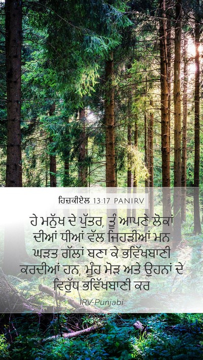 ਹਿਜ਼ਕੀਏਲ 13:17 PANIRV Bible Verse Image