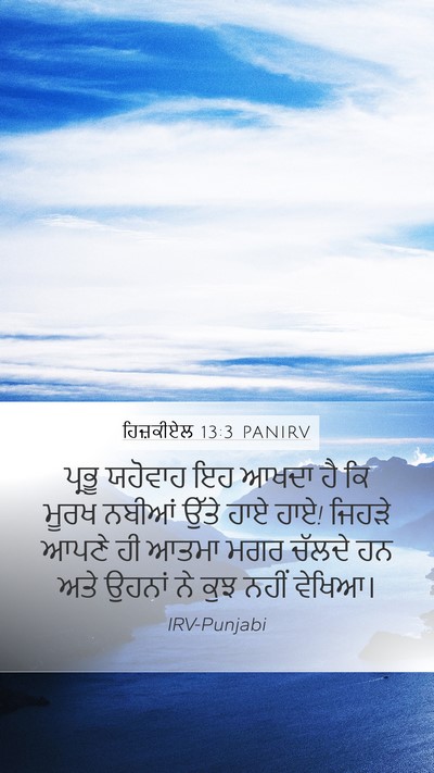 ਹਿਜ਼ਕੀਏਲ 13:3 PANIRV Bible Verse Image