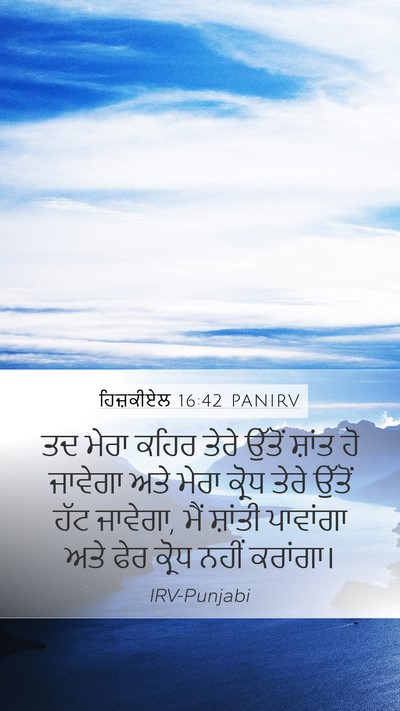 ਹਿਜ਼ਕੀਏਲ 16:42 PANIRV Bible Verse Image
