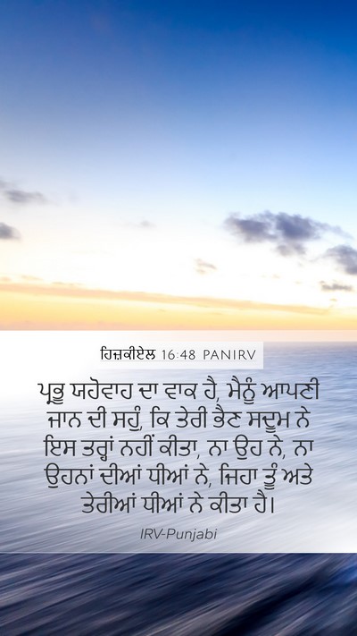 ਹਿਜ਼ਕੀਏਲ 16:48 PANIRV Bible Verse Image
