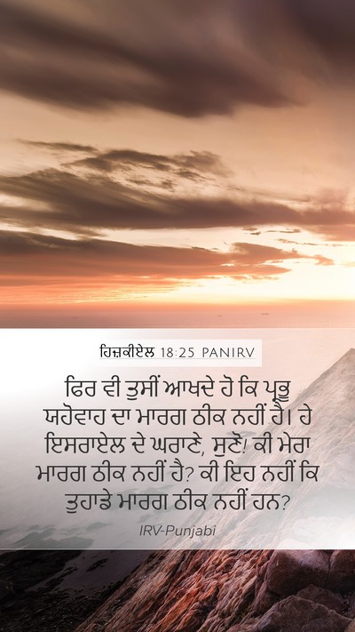 ਹਿਜ਼ਕੀਏਲ 18:25 PANIRV Bible Verse Image