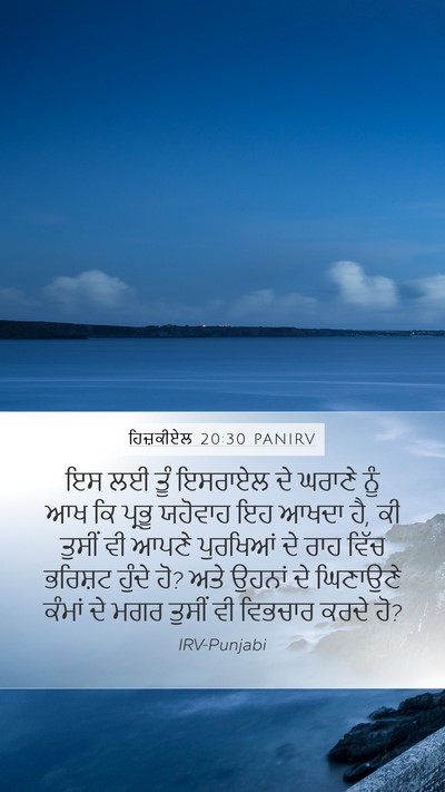 ਹਿਜ਼ਕੀਏਲ 20:30 PANIRV Bible Verse Image