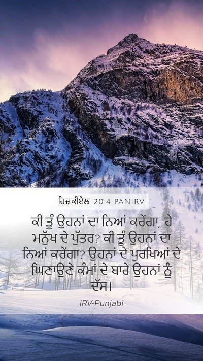 ਹਿਜ਼ਕੀਏਲ 20:4 PANIRV Bible Verse Image