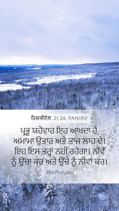 ਹਿਜ਼ਕੀਏਲ 21:26 PANIRV Bible Verse Image