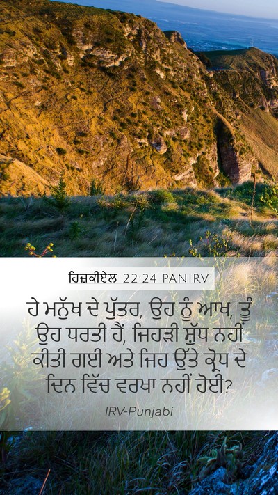 ਹਿਜ਼ਕੀਏਲ 22:24 PANIRV Bible Verse Image