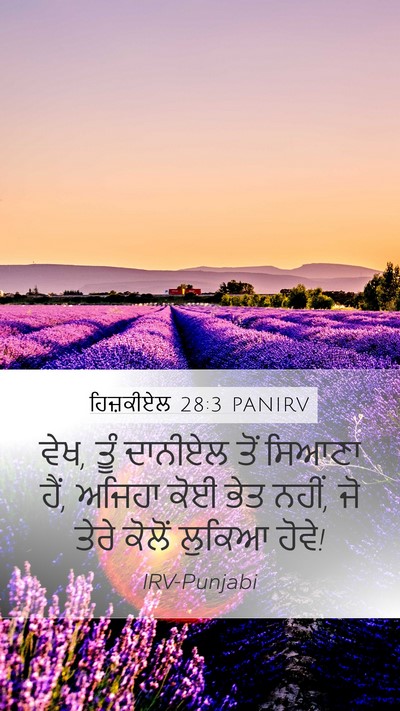 ਹਿਜ਼ਕੀਏਲ 28:3 PANIRV Bible Verse Image