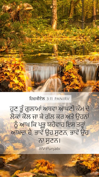ਹਿਜ਼ਕੀਏਲ 3:11 PANIRV Bible Verse Image
