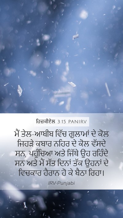 ਹਿਜ਼ਕੀਏਲ 3:15 PANIRV Bible Verse Image
