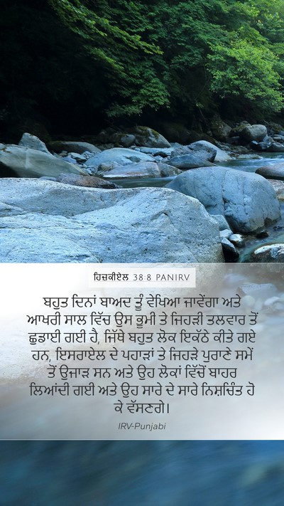 ਹਿਜ਼ਕੀਏਲ 38:8 PANIRV Bible Verse Image
