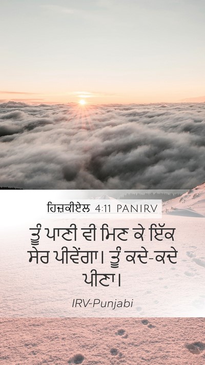 ਹਿਜ਼ਕੀਏਲ 4:11 PANIRV Bible Verse Image