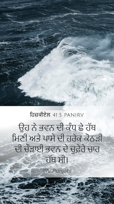 ਹਿਜ਼ਕੀਏਲ 41:5 PANIRV Bible Verse Image