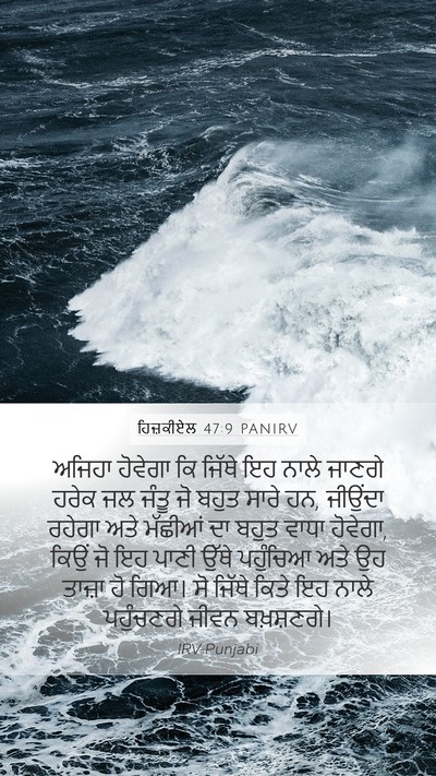 ਹਿਜ਼ਕੀਏਲ 47:9 PANIRV Bible Verse Image