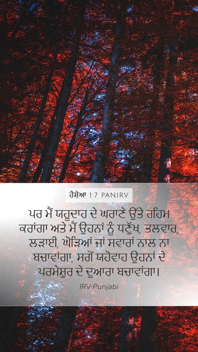 ਹੋਸ਼ੇਆ 1:7 PANIRV Bible Verse Image