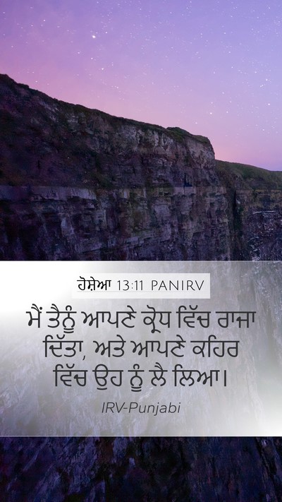 ਹੋਸ਼ੇਆ 13:11 PANIRV Bible Verse Image