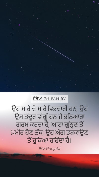 ਹੋਸ਼ੇਆ 7:4 PANIRV Bible Verse Image
